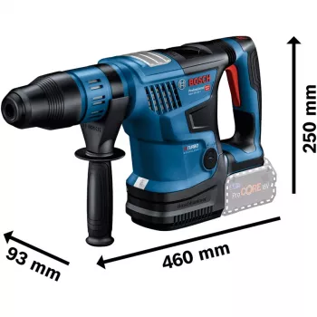Bosch GBH 18V-36 C Professional 500 p/min SDS Max 6,1 kg Must, Sinine