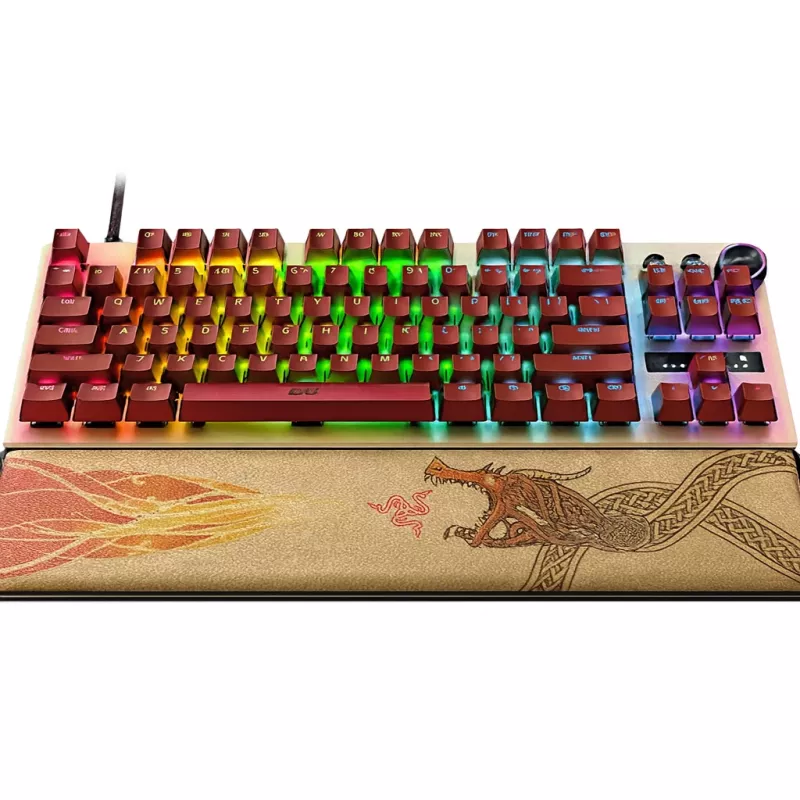Razer Huntsman V3 Pro Tenkeyless | Mänguklaviatuur | Juhtmega | US | Counter-Strike 2 väljaanne | USB Type-C | Razer Analog Optical Switch Gen-2