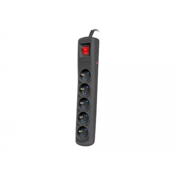 Pikendusjuhe ARMAC ARC5/15/CZ — 5 pistikupesa, 1,5 m kaabel, maandusega, Tšehhi tüüpi pistik