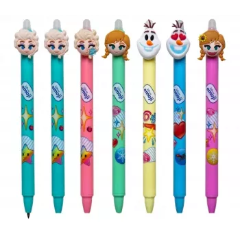 Sissetõmmatav kustutatav pastapliiats Colorino Disney Emoji Frozen