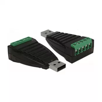 DeLOCK 87738 USB Type-A RS-422/485 seeriajada muundur