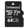 Mälukaart Intenso 64GB MicroSDXC UHS-I Class 10 3433490