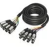 Behringer GMX-500 kaabel 8 x XLR F - 8 x XLR M 5m