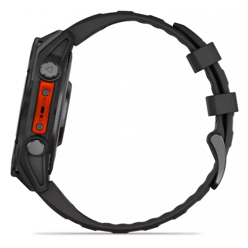 Garmin Fenix 8 3.56 cm (1.4) AMOLED 47 mm Digitaalne 454 x 454 pikslit Puuteekraan Must Wi-Fi GPS (satelliit)