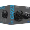 Logitech G G923 SE Must USB 2.0 Rool + pedaalid + Juhtkang PC, PlayStation 4, PlayStation 5 (991-000531)
