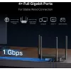 Lauapealne ruuter MERCUSYS MR25BE EasyMesh Wi‑Fi 7 kaheribaline 2,4/5 GHz, 3600 Mbps, 3× Gigabit LAN, 4 välist antenni