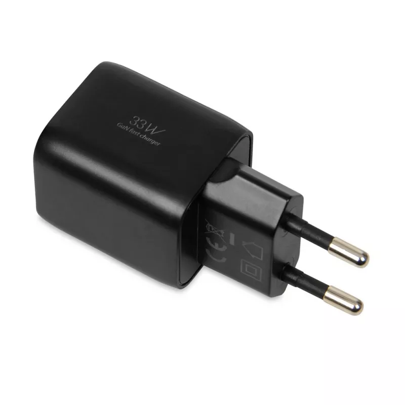 Väline võrguadapter IBOX ILUC42B 12V 2A, 33W, USB-A + USB-C PD3.0, QuickCharge 3.0, universaalne