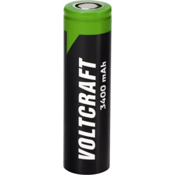 Voltcraft VC-18650 eripatarei 18650 Flat-Top Liitium 3,6 V 3400 mAh (VC-16621020)