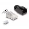 DeLOCK 66903 traatühendus RJ-45 Must Metallist Isane 25 tk