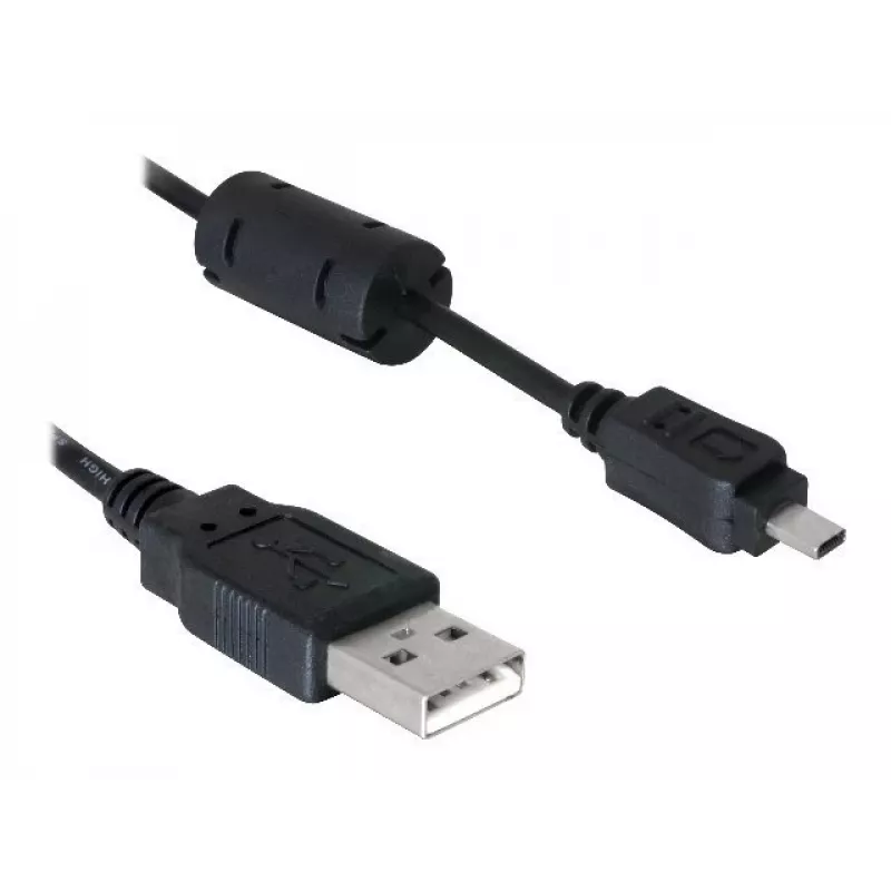 DeLOCK USB-kaabel 1,83 m must isane/emane nikkeldatud
