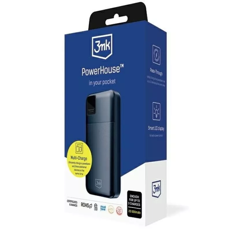 Portable aku 3MK PowerHouse 20 000 mAh