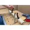 BESSEY kinnituselement TW20-15-8-KLI, multifunktsionaalsetele laudadele, klamber (hõbedane)