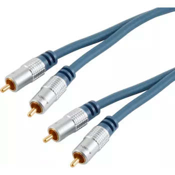 Audio kaabel ShiverPeaks 40103MHQ, 2-sooneline, sirged pistikud, 3,0 m