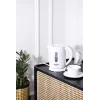 Mesko veekeetja | MS 1376 | Elektriline | 850 W | 0,8 L | Plastik | 360° pöörlev alus | Valge