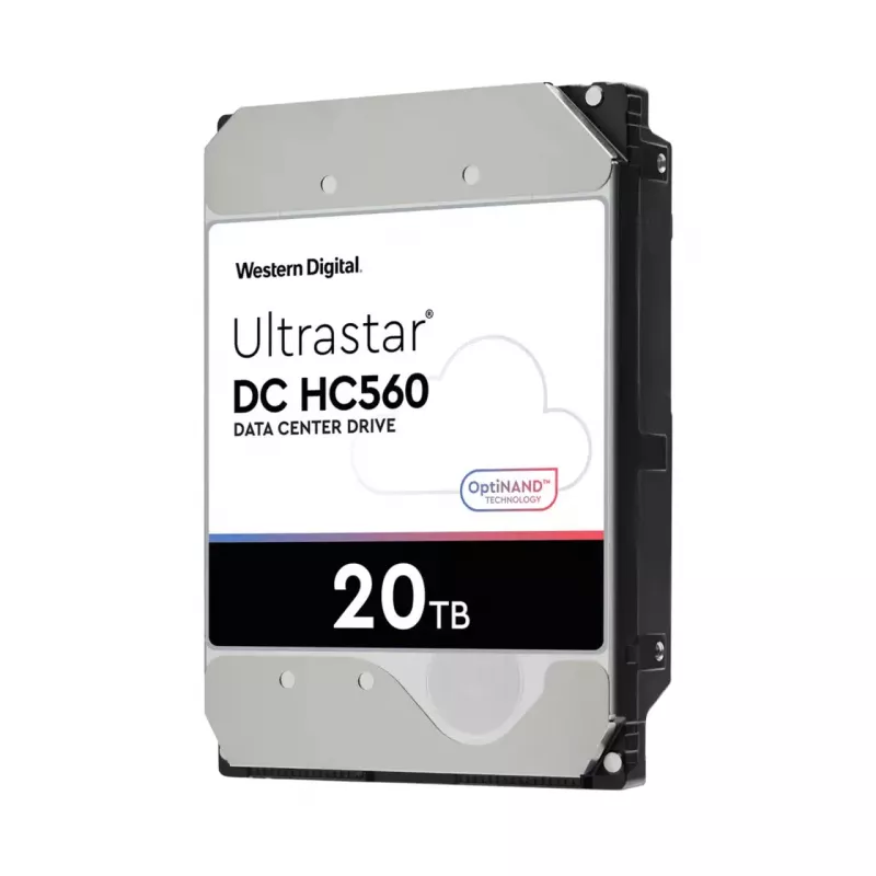 WD Ultrastar DC HC560 - Festplatte - 20TB - intern - 3.5 (8,9 cm) - SATA 6Gb/s - 7200 U/min - Puffer: 512MB (0F38785)