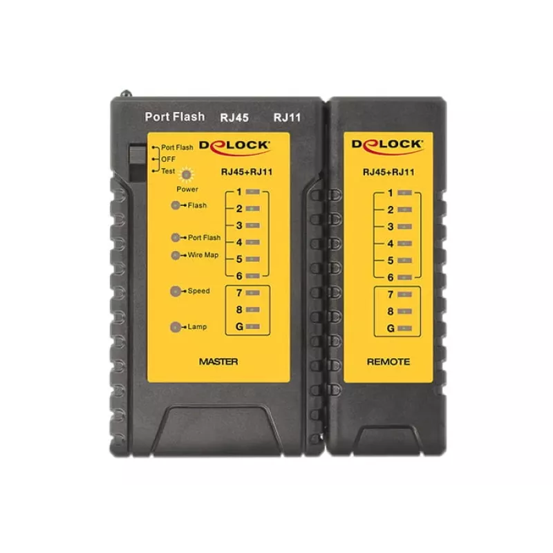 Delock kaabel Tester + Portfinder - Võrgutestri komplekt (86407)