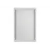 Lanberg seinale paigaldatav paigaldusrack-kapp 19'' 18U 600x450mm hall (klaasuks)