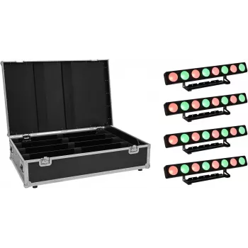 LED-paneelvalgusti EUROLITE PMB-8 COB QCL 30W — komplekt 4