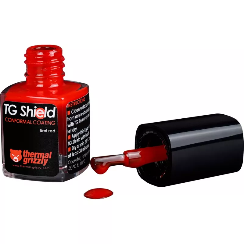 Jahutusvedelik Thermal Grizzly TG-ASH-050-RT, termopasta 5 ml, saadaval must/punane/läbipaistev
