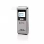 Alkoholitester ORO‑MED X12 PRO SILVER — kontaktivaba alkomeeter, mõõtevahemik 0–4 g/L, LCD, AAA patareid