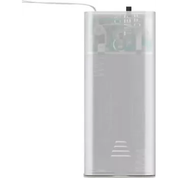 Goobay 20-osaline LED-hõbedane traadist valguskett Tähed (60332)