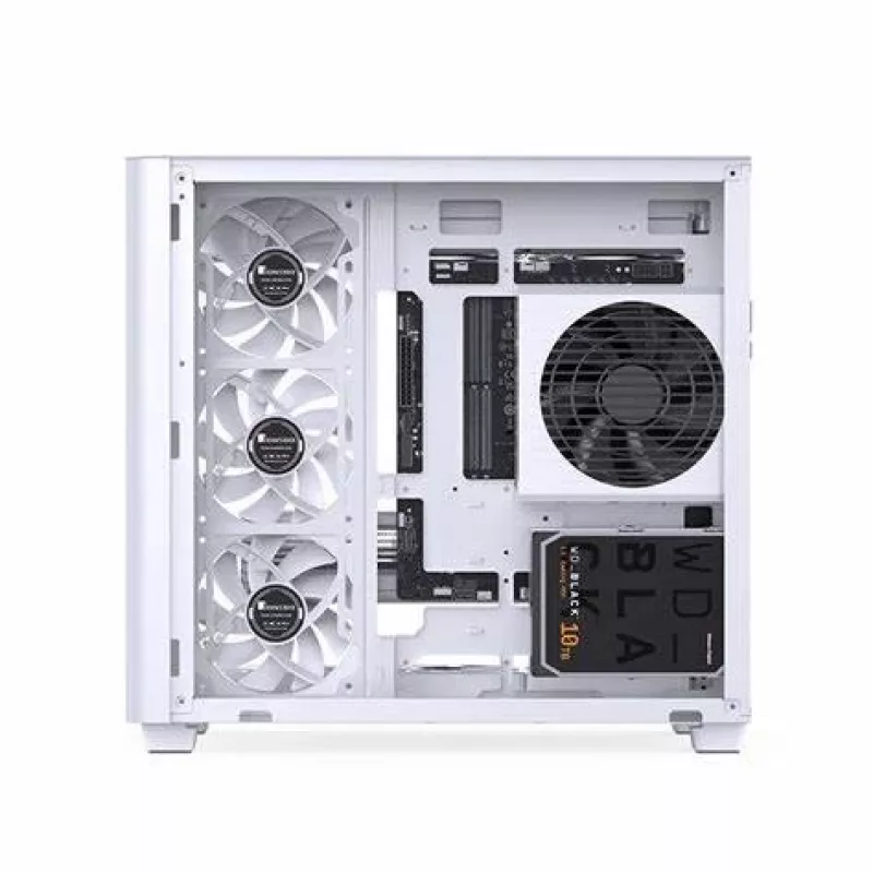Arvuti korpus Jonsbo TK-3 ATX korpus Valge