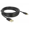 DeLOCK 83669 USB-kaabel USB 2.0 4 m USB A USB C Must