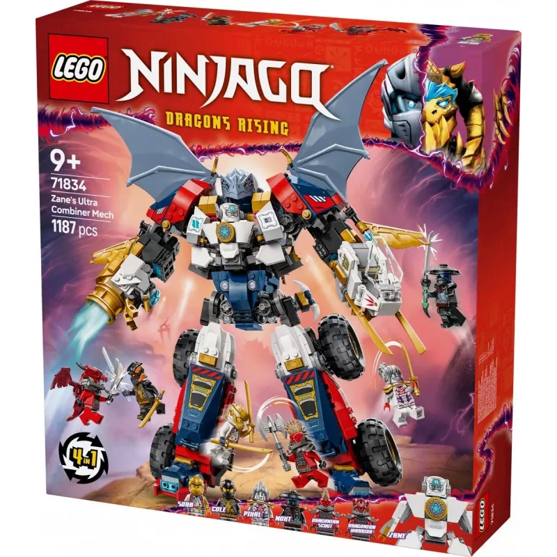 LEGO NINJAGO 71834 Zane'i ülikombineeriv mehhanism