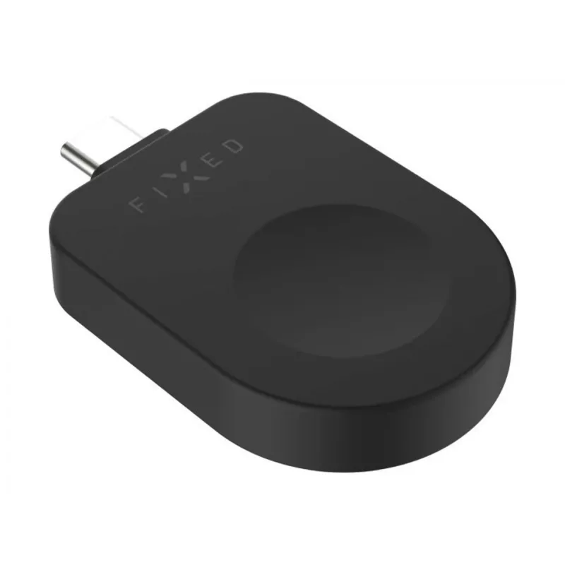 Fikseeritud USB-C laadimisadapter FIXED FIXDW-AWAP-BK Apple Watchi Powerstation Uni jaoks, kompaktne varuosa