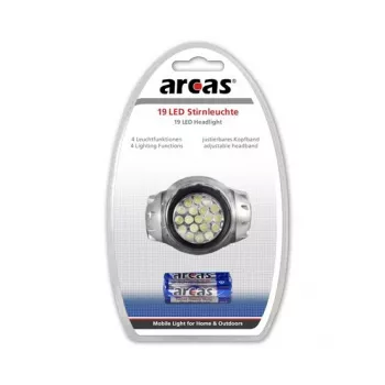 Arcas Pealamp 19 LED 4 valgusrežiimi