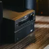 Mini Hi‑Fi stereosüsteem Adler AD 1917 — Bluetooth V5.3, CD/USB/MP3, 2×25W RMS, FM-tuuner, 4‑ribaline ekvalaiser, AUX, must
