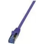 Logilink PrimeLine - paranduskaabel - RJ-45 (M) RJ-45 (M) - 2 m - SFTP, PiMF - CAT 6a - halogeenivaba, vormitud, tõmbekindel - violetne (CQ305VS)