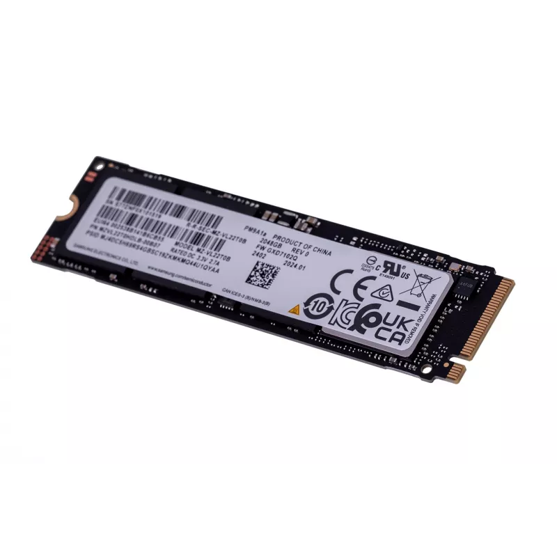 SSD-ketas Samsung 2 TB M.2 PCI Express 4.0 NVMe PM9A1a