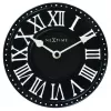 NeXtime klok 5187zw London Table, Ø16 cm, seinale, must/valge