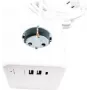 Technaxx 5004 pistikupesa kuubik valge maandatud pistik 1 tk (5004)
