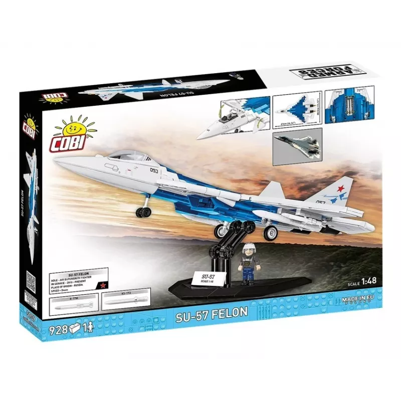 Ehituskomplekt Cobi SU-57 Felon, 928 tk – Cobi mudel COBl-5909