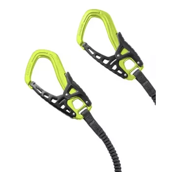 Kukkumist peatav köis Edelrid kaabel COMFORT TRI — must/roheline, 532 g, min kasutaja kaal 40 kg