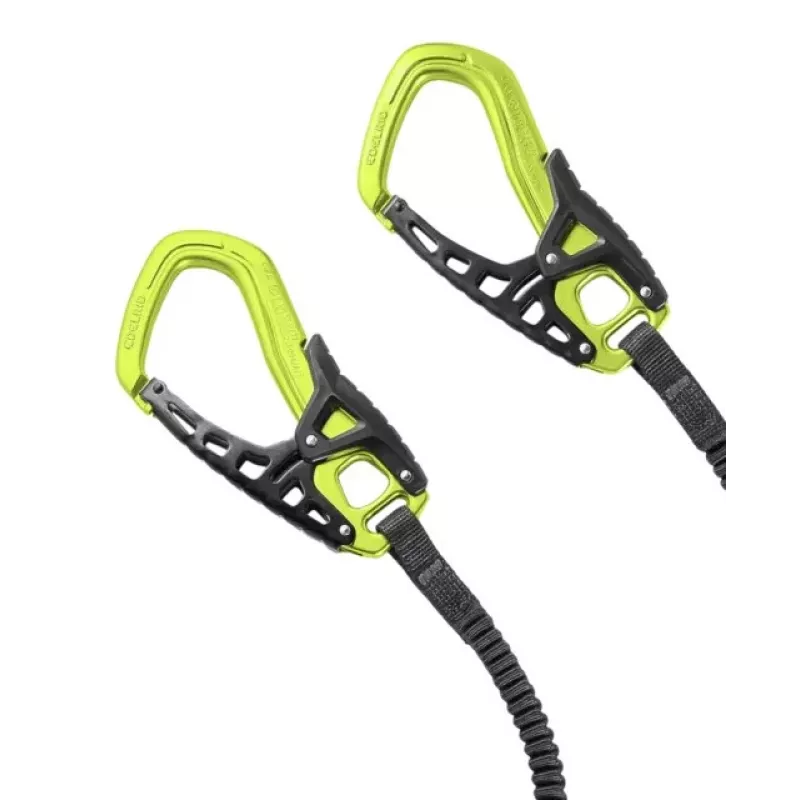 Kukkumist peatav köis Edelrid kaabel COMFORT TRI — must/roheline, 532 g, min kasutaja kaal 40 kg