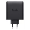 TRUST Maxo 100W 2-Port USB-C GaN Charger — 100 W, 2× USB-C, 20 V max, 2 m kaabel, must