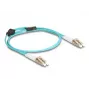 DeLOCK fiiberoptiline kaabel LC Duplex – LC Duplex OM3 1 m