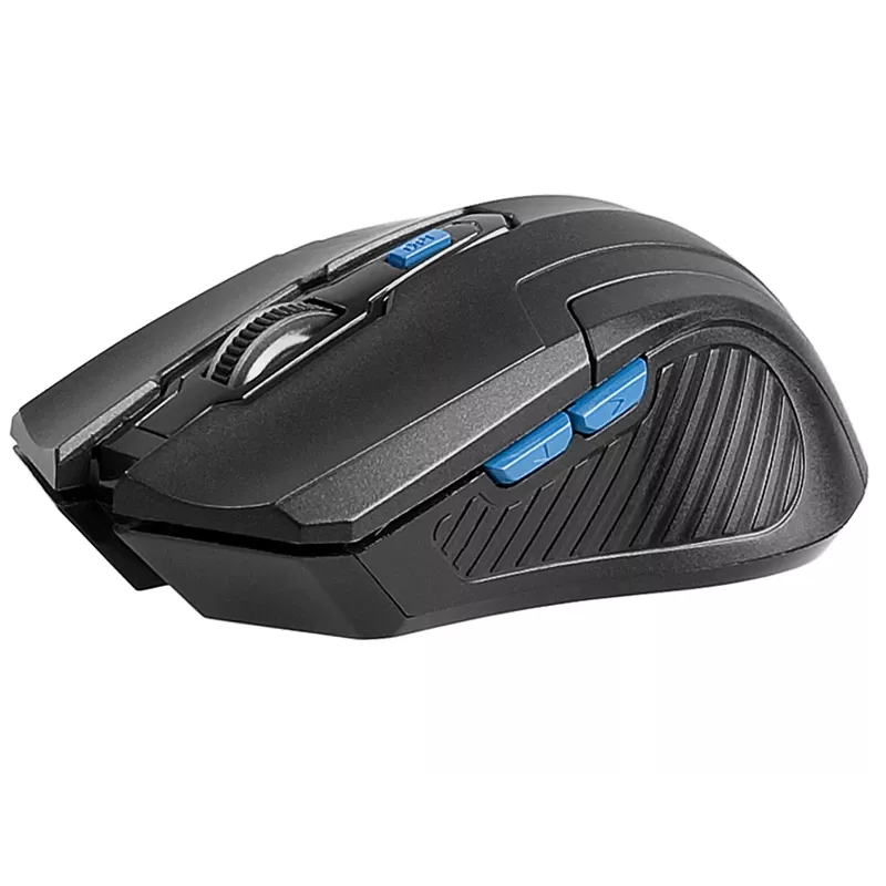 Tracer Fairy - optiline hiir - 6 nuppu - juhtmevaba - 2.4 GHz - juhtmevaba vastuvõtja USB - must