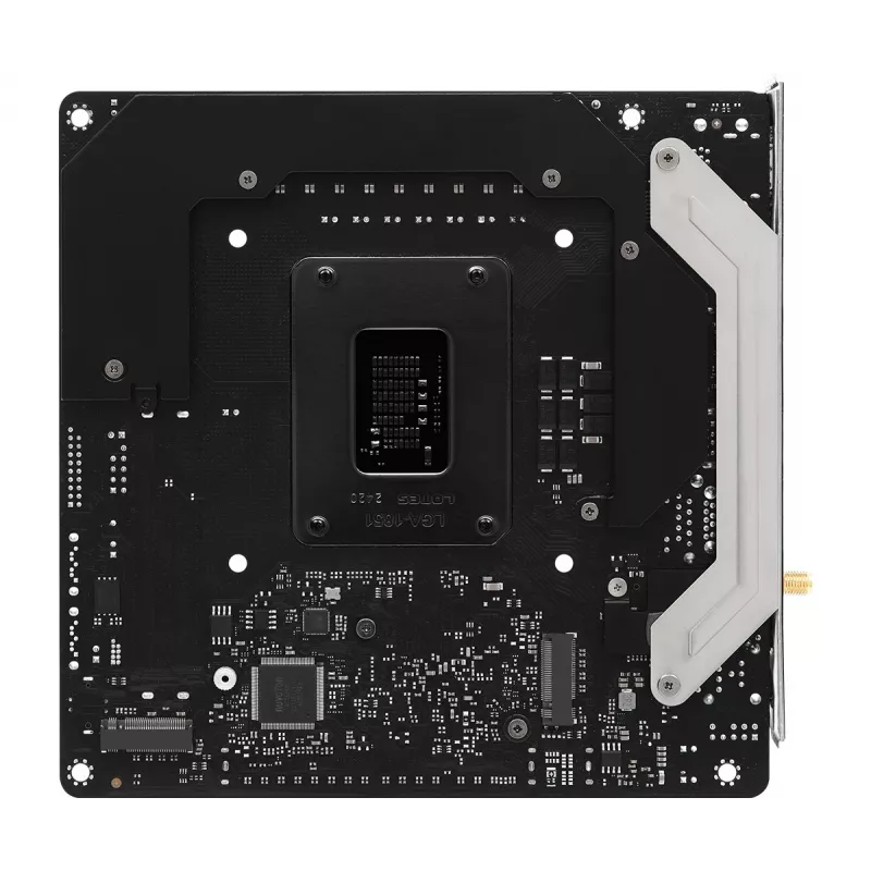 Emaplaat ASRock Phantom Gaming Z890I Nova WiFi — Intel Z890, LGA 1851, mini ITX, DDR5, 2x M.2, Wi‑Fi 6E/7, 5Gb LAN, Thunderbolt
