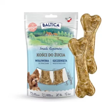 BALTICA Kutsikas Veise triibuga - koerte närimiskondid - 2
