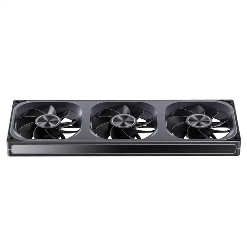 Jonsbo ZA-360 pööratud labadega ventilaator, 360 mm, PWM, ARGB, must