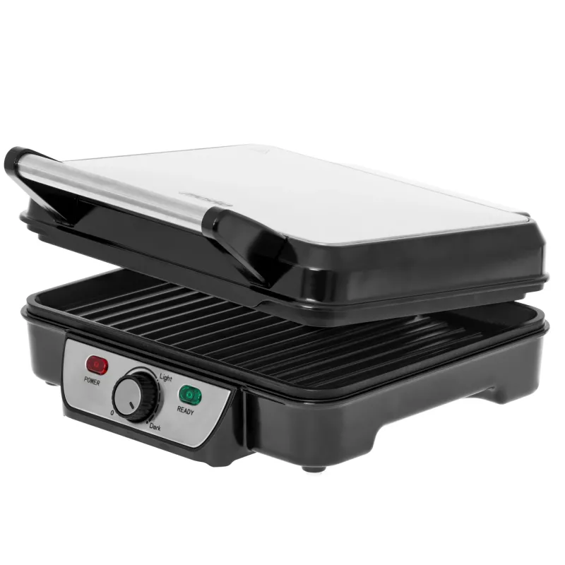 Mesko MS 3050 Kontaktgrill, 1800W, must/roostevaba teras