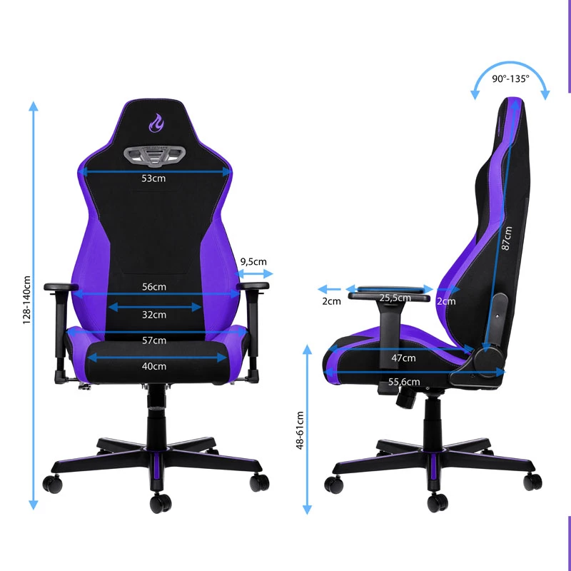 Nitro Concepts S300 mänguritool - Nebula Purple