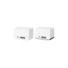 Traadita ruuter MERCUSYS Halo H85X 2‑pack Dual Band Wi‑Fi 6 kuni 3000 Mbps võrksüsteem