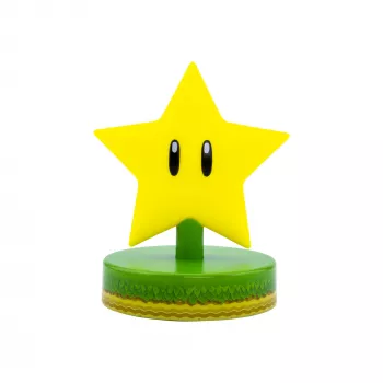 Lambuke Paladone Super Mario Super Star Icon Light — dekoratiivne LED-öölamp