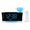 Blaupunkt CRP81USB raadiowekker projektsiooni ja USB-laadimisega, must