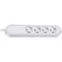 Toitepikendus Bachmann SMARTLINE 1,5 m 4 vahelduvvoolupesa Siseruumides Valge